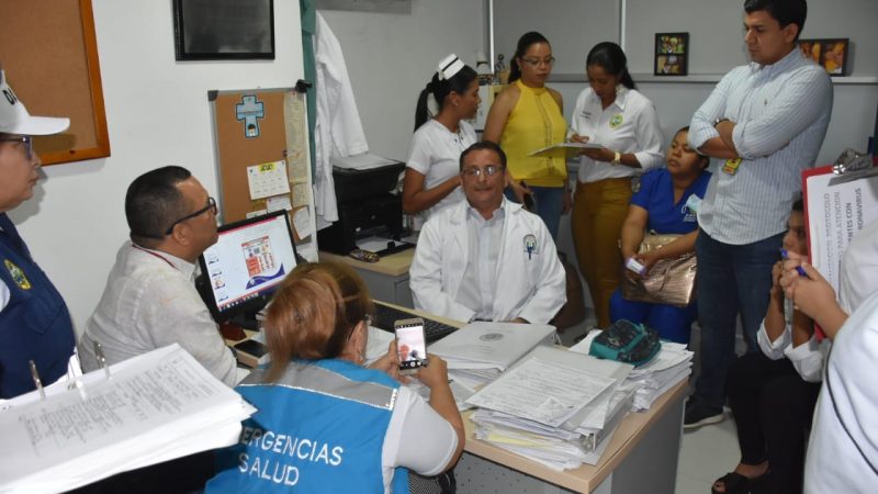 Distrito evalúa planes de contingencia y cumplimiento de protocolos en la red hospitalaria