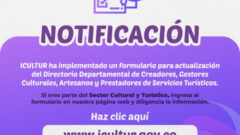 Icultur busca fortalecer la cultura y el turismo