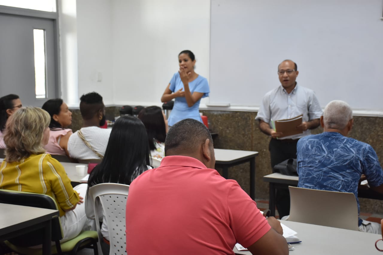 Distrito busca fortalecer con MinTic sistema de interpretación en línea para atender población con afectaciones auditivas en Cartagena