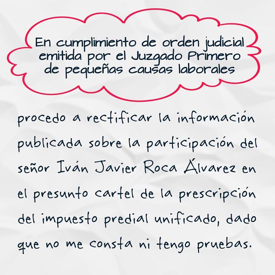 Alcalde Dau se retracta nuevamente