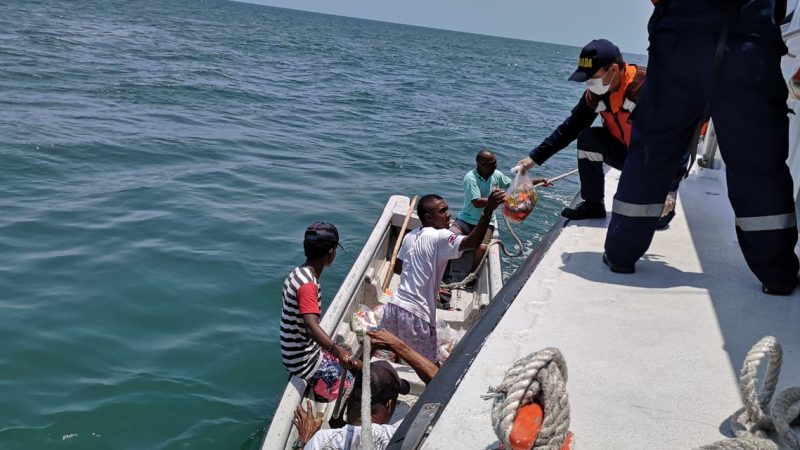 Dimar continúa llevando ayuda humanitaria a comunidades insulares