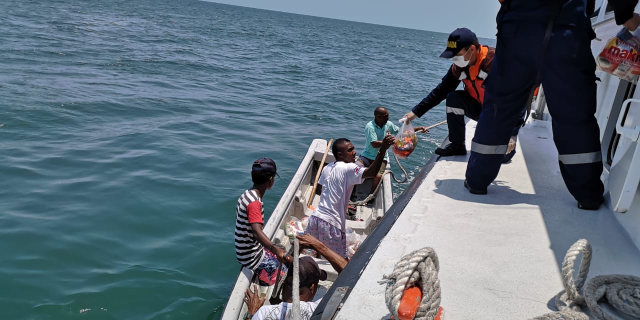 Dimar continúa llevando ayuda humanitaria a comunidades insulares