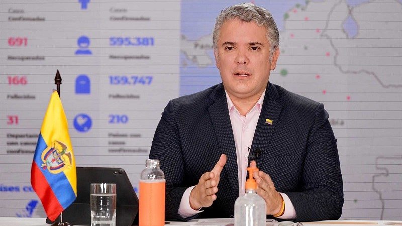 Aislamiento social se  extiende hasta el 11 de mayo; Presidente Duque
