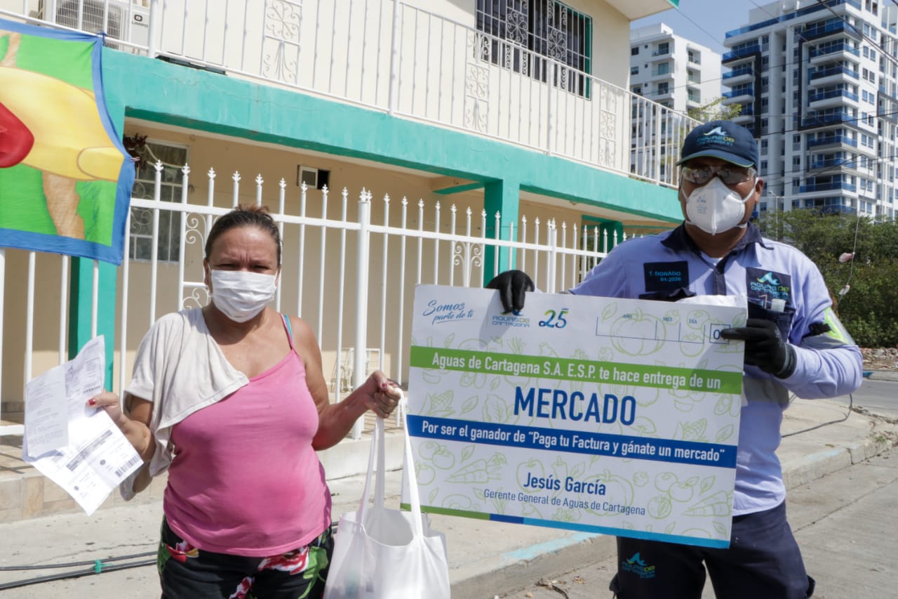 Acuacar premia a sus usuarios puntuales.