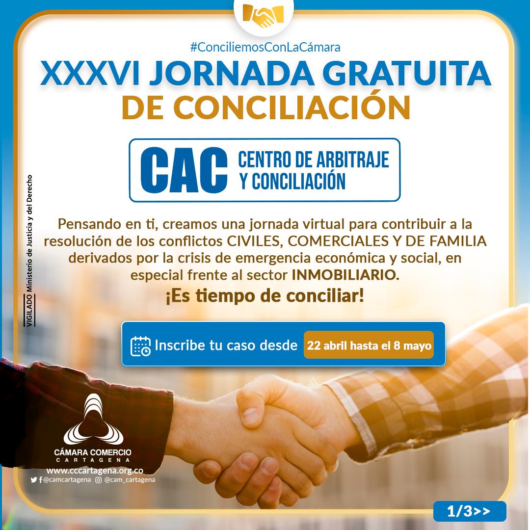 La Cámara de Comercio de Cartagena continúa sus actividades normales a través de los canales virtuales dispuestos para la atención al público.