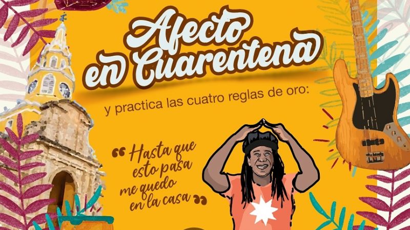Anne Swing compuso «afecto cuarentena» el tema con el que Puerto de Cartagena inicia pedagogía social para contrarrestar el coronavirus