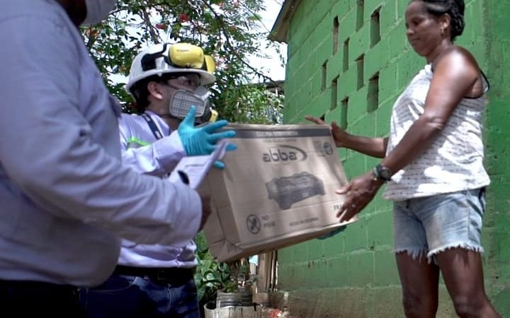 Promigas y Surtigas Unidos llevan gas natural a una comunidad en el departamento de Bolívar.