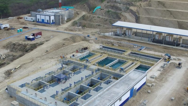 Nueva planta de potabilización de agua «El Cerro» ya entró en funcionamiento.