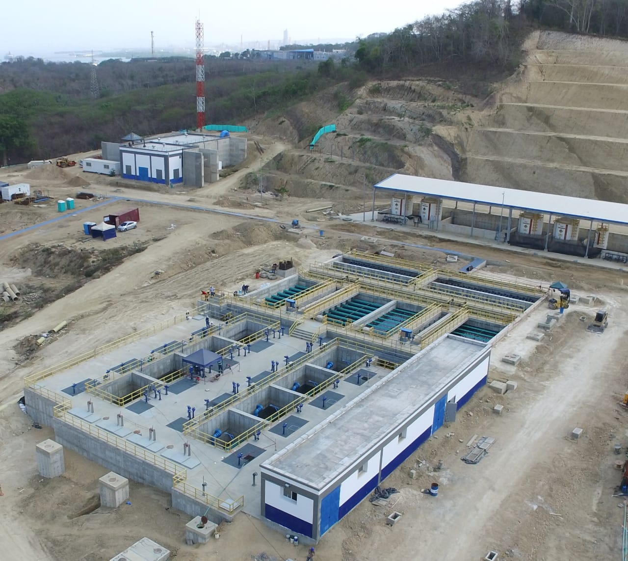 Nueva planta de potabilización de agua «El Cerro» ya entró en funcionamiento.