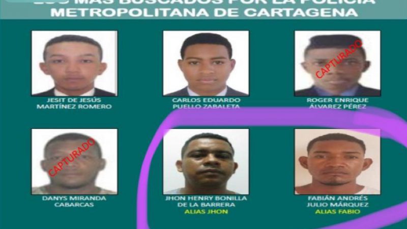 La policía metropolitana en desarrollo de la segunda fase de la «operación montecarmelo» captura a tres personas requeridas por homicidio.