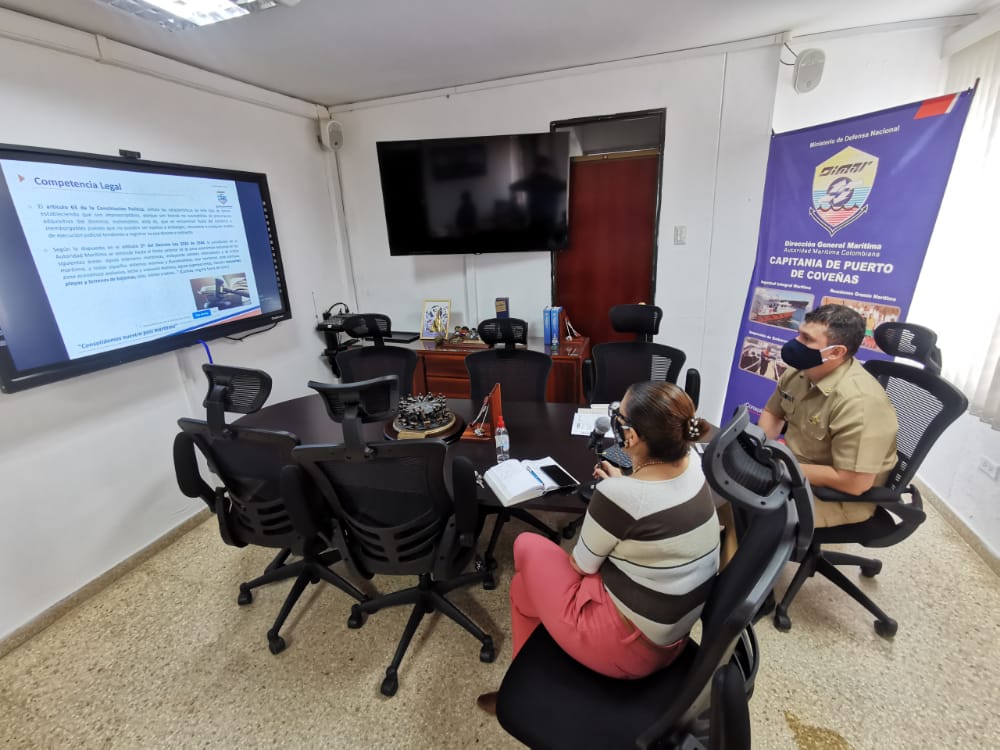 Para proteger espacios marinos costeros,Dimar presenta comando estratégico para bienes de uso público.
