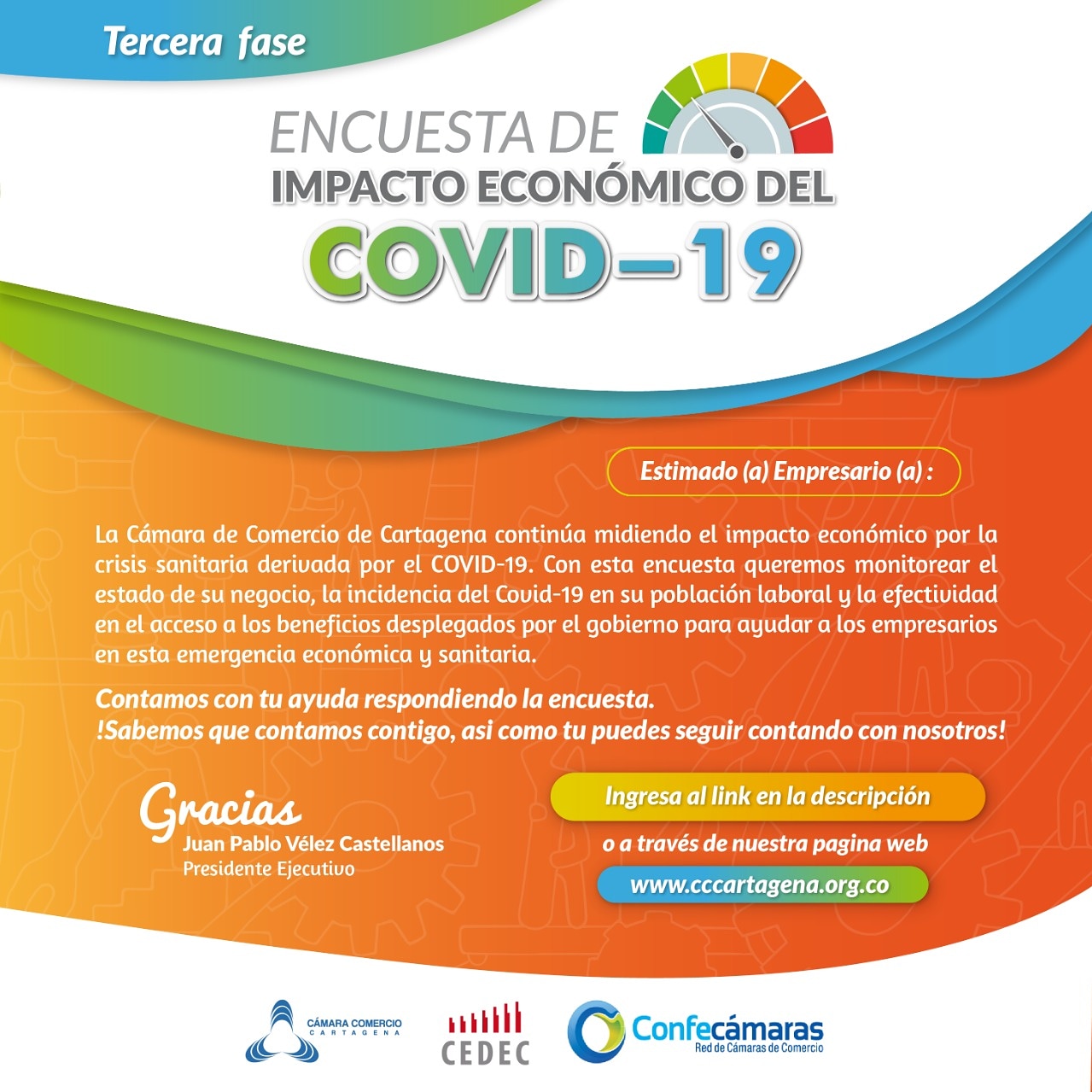 La cámara de comercio entrega datos sobre dinámica empresarial  del primer semestre tras el impacto de la Covid-19 en empresas del norte de Bolívar.