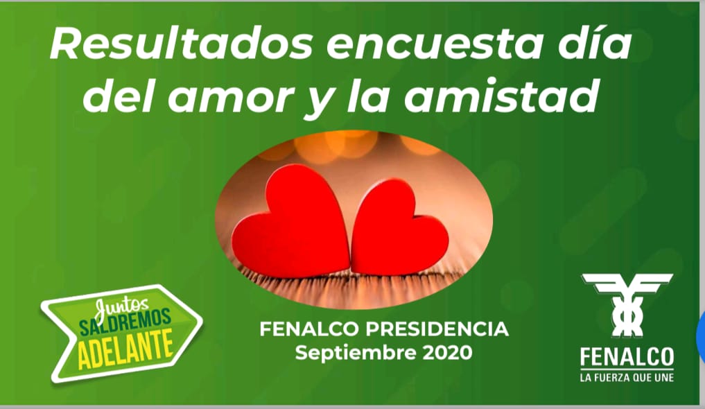 Colombianos celebrarán amor y amistad en familia:Fenalco.