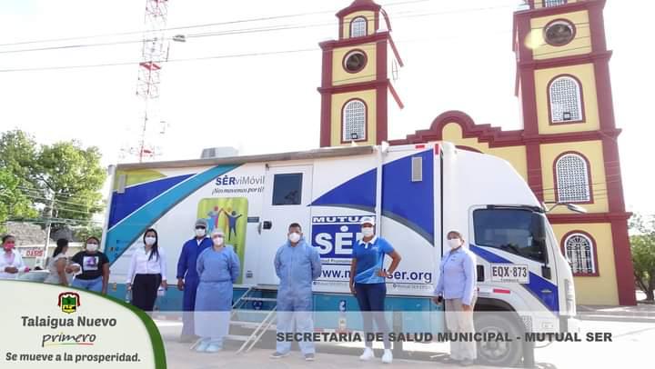 Unidad Móvil de MutualSer inicia jornada de toma de muestras en recorrido por  diferentes municipios y corregimientos.