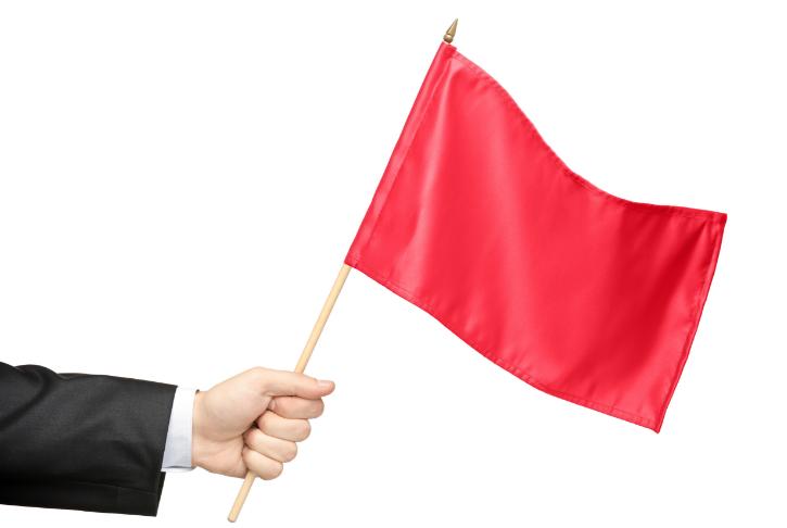 Dimar-capitanía de puerto sacan bandera roja para la navegación de embarcaciones Menores.