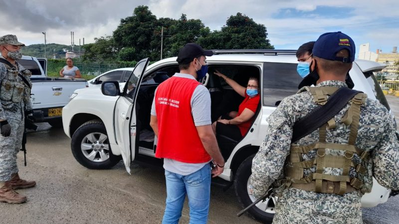 Cerca de 600 personas que intentaron ingresar a Playas Blanca no se les fué permitido.