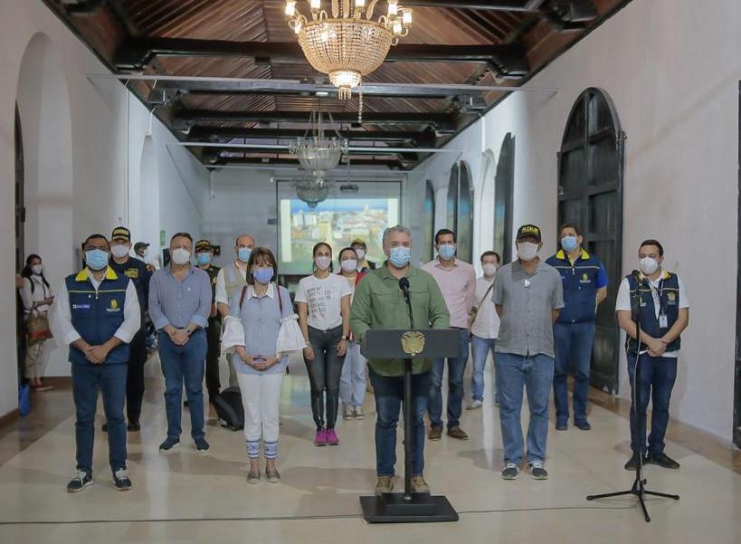 Gobierno Nacional hará acompañamiento al Distrito de Cartagena para estructuración del proyecto de canales pluviales y el alcantarillado pluvial.