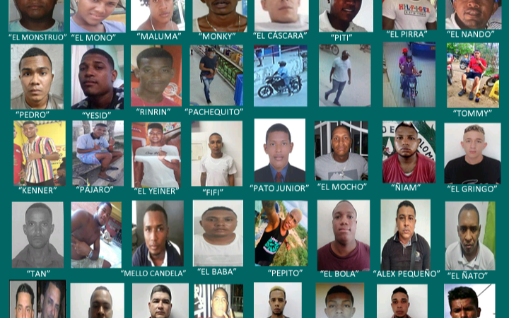 Policía metropolitana difunde cártel para localizar a 40 personas  y agradece la información a la ciudadanía.