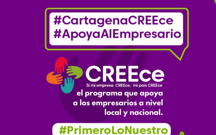 Proyecto «Vitrina comercial Crece» confirmado para los días 10, 11 y 12 de diciembre, avalado por la Cámara de Comercio de Cartagena.