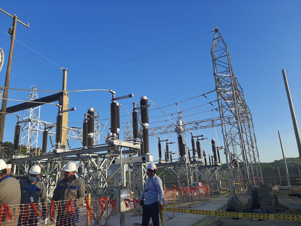Afinia instaló nuevo transformador en el municipio de San Jacinto, con el mismo se beneficiarán 7 municipios, el servicio pasa de 8 a 16 MVA