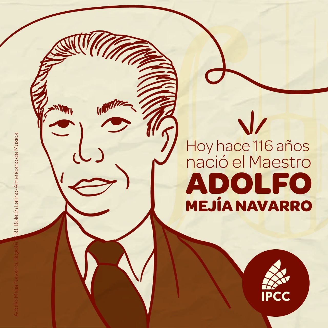 El mundo de la música, el arte y la academia está de fiesta, por el natalicio 116 del genio Adolfo Mejía Navarro