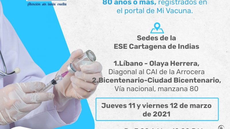 MutualSer EPS tiene lista la programación de vacunación contra el Covid-19.