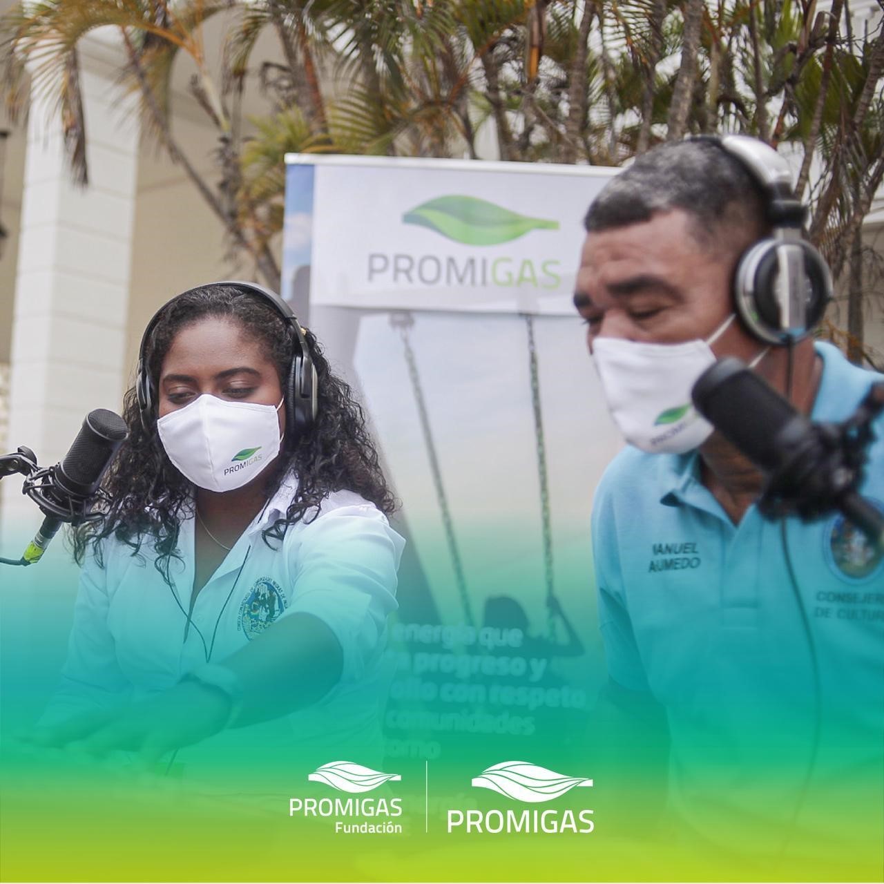 Promigas y si fundación, entregan emisora comunitaria a pasacaballos.