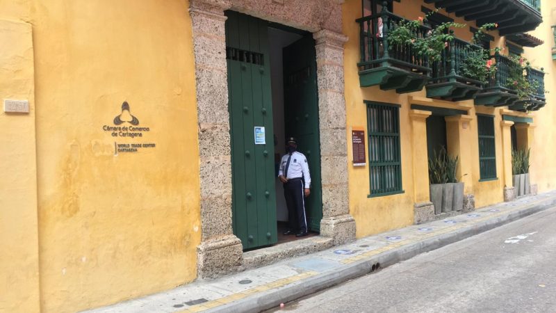 Finalizar el bloqueo en Termocandelaria solicita a las autoridades, la Cámara de Comercio de Cartagena.