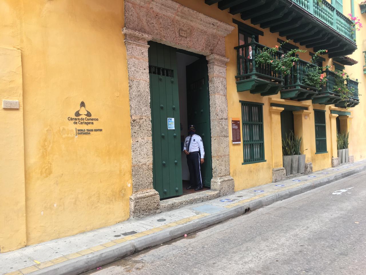 Finalizar el bloqueo en Termocandelaria solicita a las autoridades, la Cámara de Comercio de Cartagena.