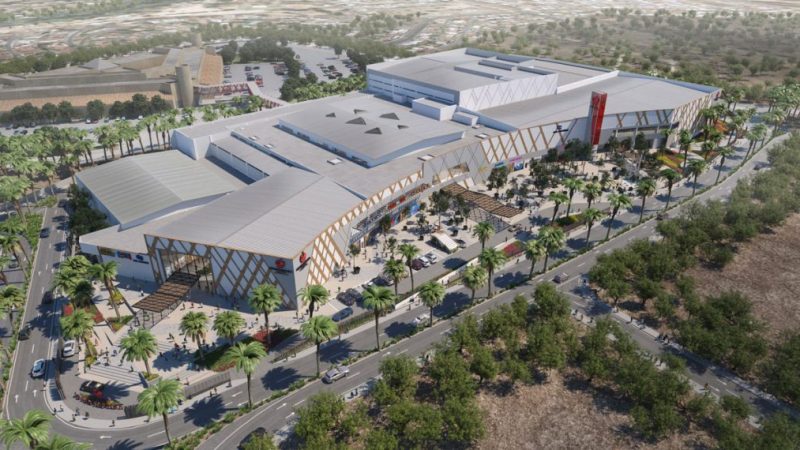 El tercer centro comercial más grande de la ciudad ya está en construcción,el primer trimestre de 2022 será su apertura