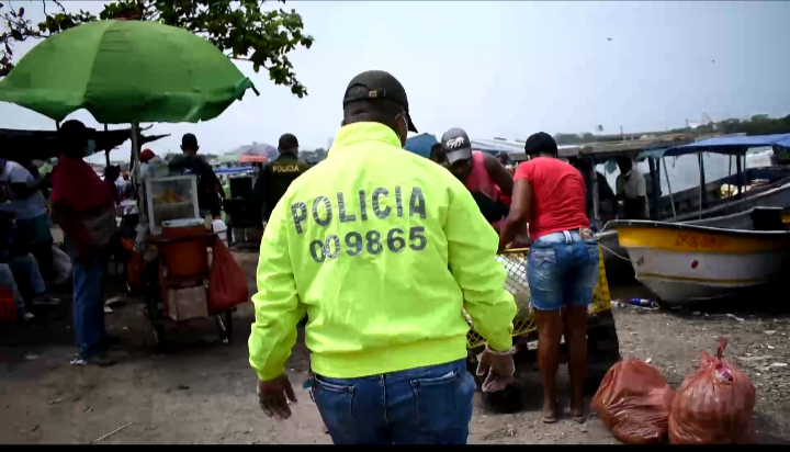 Policía metropolitana de Cartagena da nuevo golpe al tráfico de droga,decomiza 68 mil dosis de marihuana y captura a tres jíbaros.