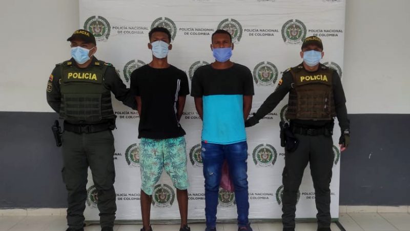 En redada de la policía y la fiscalía general de la nación fueron capturadas 58 personas en Cartagena, entre ellas 2 sicarios.