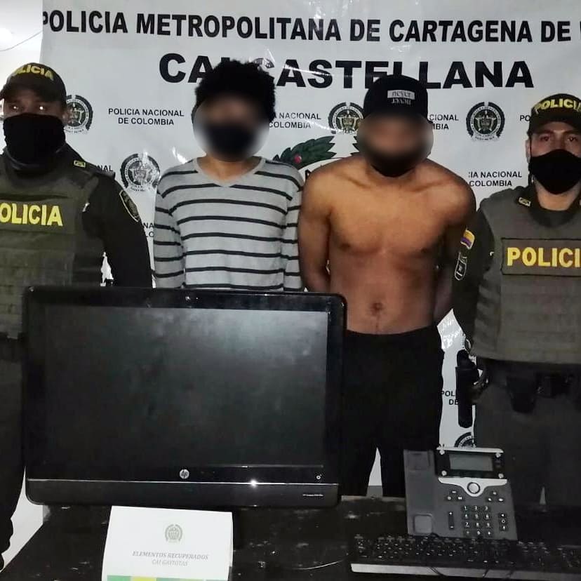 Cuatro capturados por vandalismo en la bomba el amparo uno de ellos era venezolano.