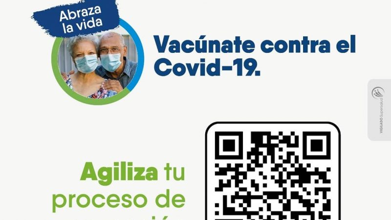 MutualSer utiliza la tecnología a través del código QR para agilizar vacunación contra el Covid-19.
