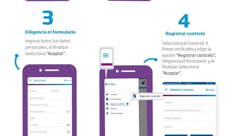 Surtigas coloca a su disposición toda la tecnología, ahora, con la aplicación para teléfonos inteligentes facilita sus transacciones.