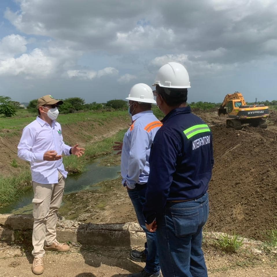 Director de Cardique Ángelo Bacci realiza recorrido por las obras gestionadas por la entidad a su cargo.