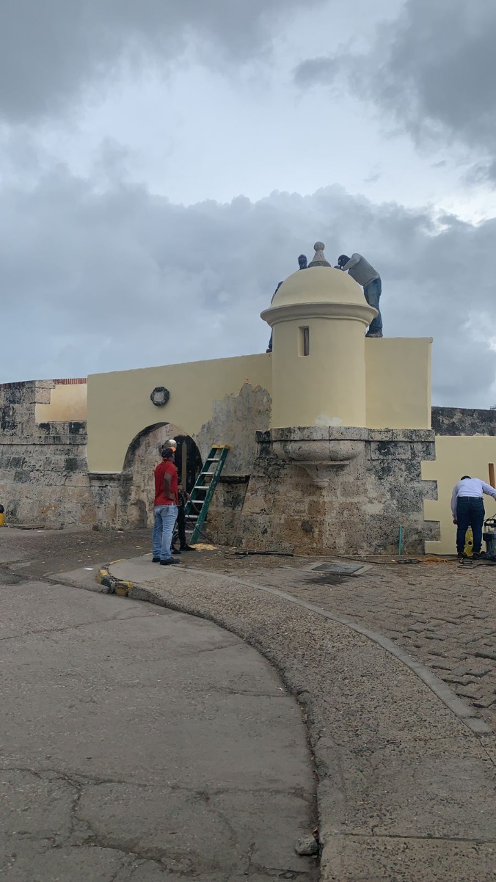 Permiso para remover material puesto en el fuerte del Pastelillo solicitará el club de pesca a MinCultura.
