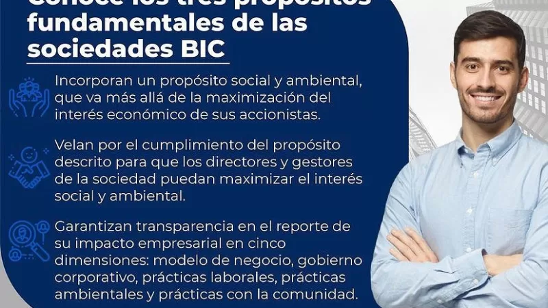 Modelo de sociedades BIC la nueva estratégia empresarial de la Cámara de Comercio de Cartagena, para el sector empresarial.
