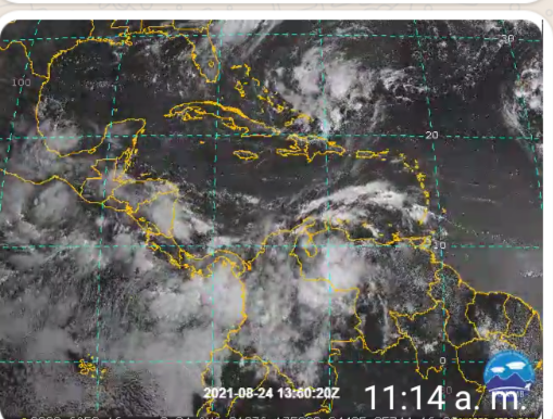 Sistemas atmosféricos afectarían al litoral Caribe colombiano las próximas 24 horas. Puerto Bolívar, Riohacha, Santa Marta, Barranquilla, Cartagena y San Andrés yProvidencia serían las más afectadas.