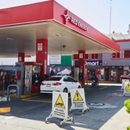 Franca recuperación de las estaciones de servicio de gas natural vehicular.