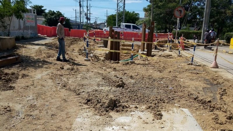 Barrios aledaños al sector donde Acuacar desarrolla trabajos de empalme en la calle 14 de El Campestre, quedarán sin agua este 26 de octubre.