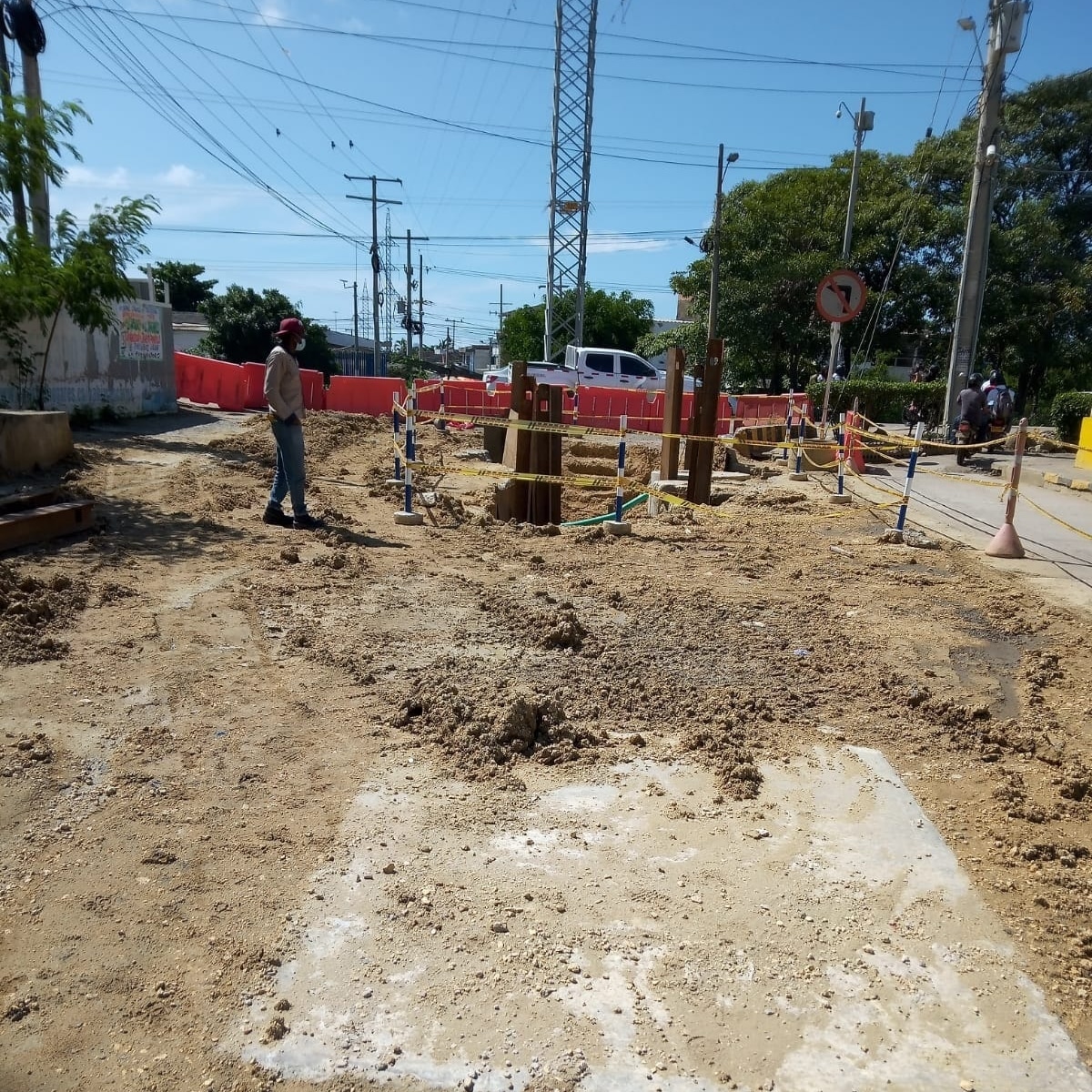 Barrios aledaños al sector donde Acuacar desarrolla trabajos de empalme en la calle 14 de El Campestre, quedarán sin agua este 26 de octubre.