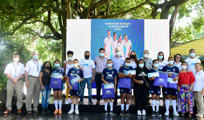 Fundación Puerto de Cartagena, Fundación Revel y Fundación Real Madrid cumplirán el sueño de seis jóvenes Cartageneros, miembros del programa “escuela socio deportiva Real Madrid”, de viajar a España y conocer el estadio Bernabéu.