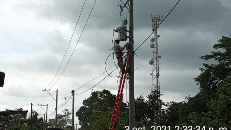 Circuito gambote 4 interferido por Afinia para mejorar servicios en Mahates, corregimiento de San Cayetano y en San Juan Nepomuceno.