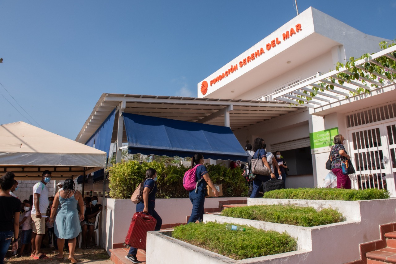 Fundación Serena del Mar contribuye con las comunidades de la zona norte de Cartagena en materia de salud,600 personas fueron atendidas de manera gratuita.