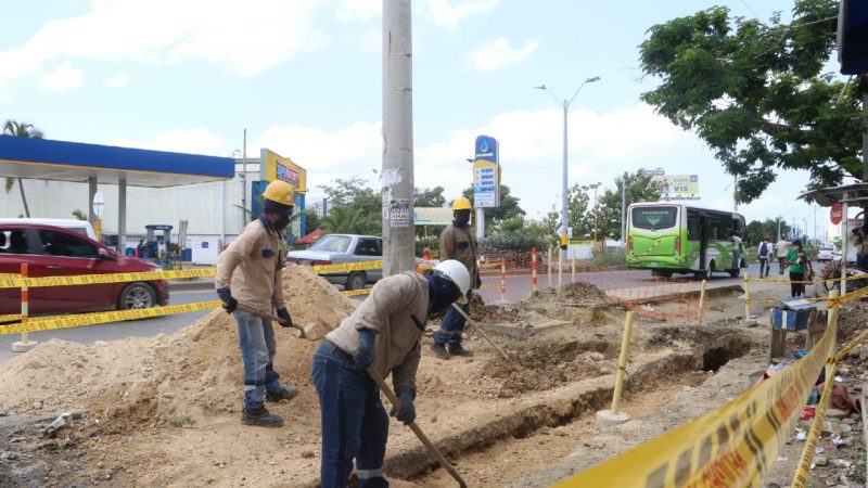 El servicio de acueducto en cuatro barrios de cartagena mejoró,tras la ejecución de obras de optimización: Aguas de Cartagena.