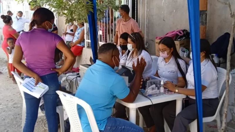 Jornadas de atención en el barrio Boston de Cartagena lidera la empresa de energía Afinia.