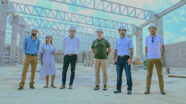 Un Centro Comercial innovador,climatizado y a la vanguardia será, «Gran Manzana» en Cartagena, con el 81%de construcción sus socios aspiran inaugurarlo en el segundo semestre de 2022.