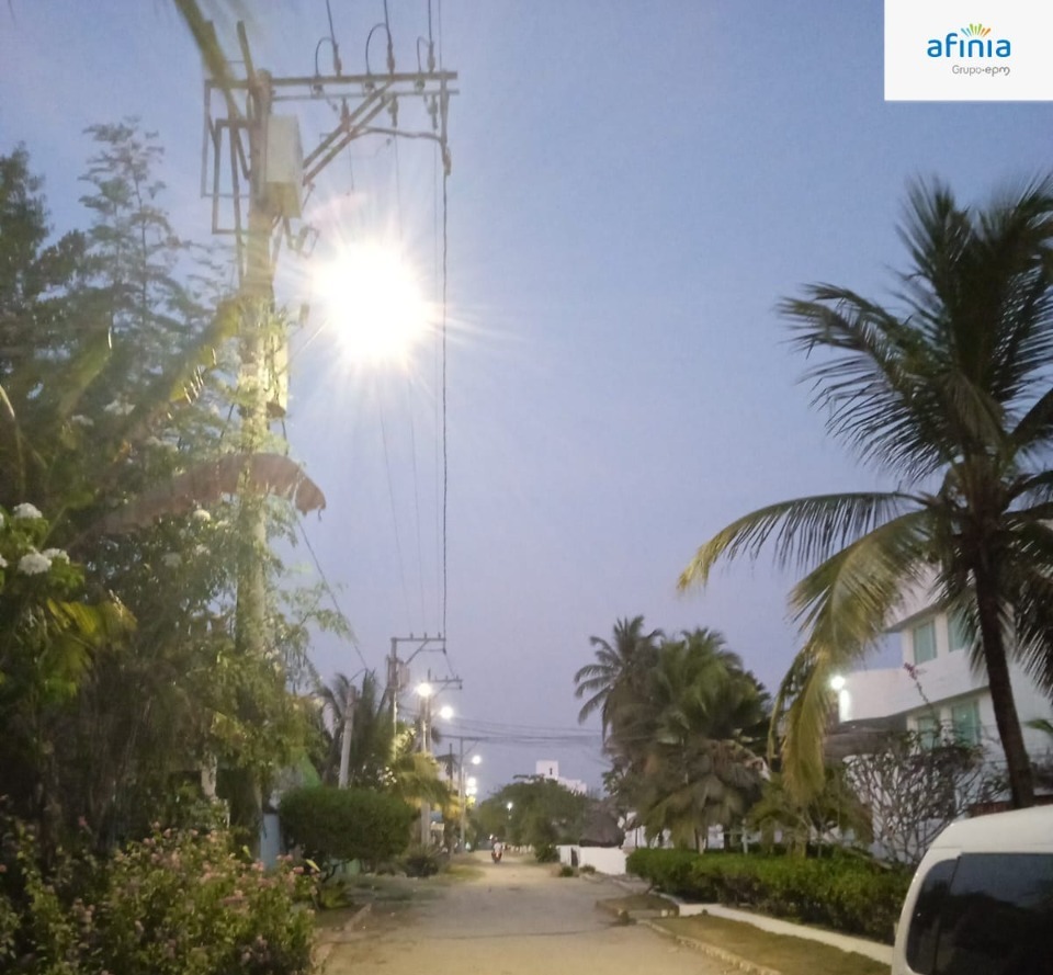 Proyectos de inversión para la renovación de la infraestructura eléctrica en el corregimiento de la boquilla, en cartagena, adelanta la empresa de energía Afinia.