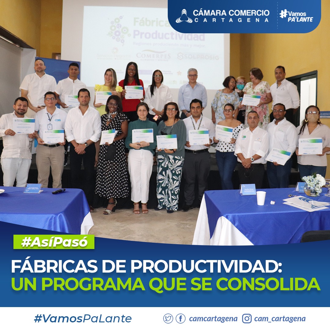 Con el liderazgo de Colombia Productiva, MinCIT y en alianza con las Cámaras de Comercio de Cartagena y el país, además de las empresas, podrán recibir asistencia técnica especializada y elevar su productividad y rentabilidad.